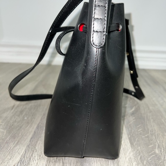MANSUR GAVRIEL Mini Leather Bucket Bag. - Picture 5 of 15
